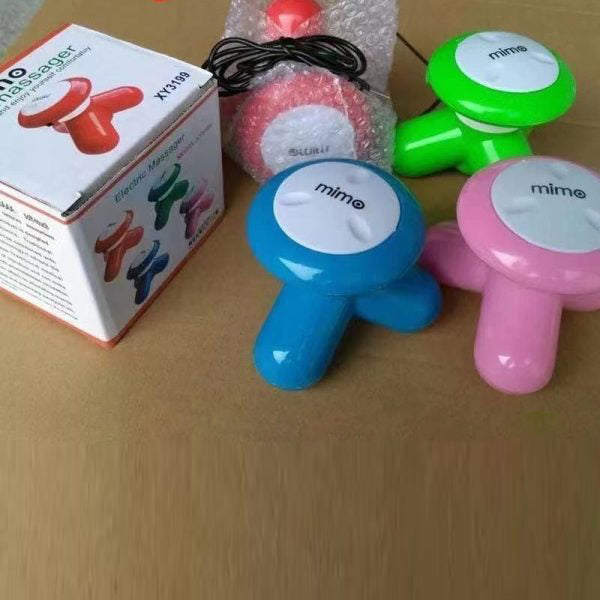 Mini Mimo Massager With Box (Cell Operate And Direct USB Power Both Options) Random Color