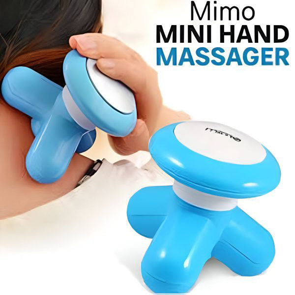 Mini Mimo Massager With Box (Cell Operate And Direct USB Power Both Options) Random Color