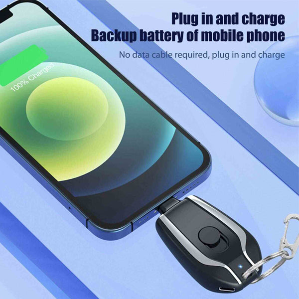 Smart Keychain Powerbank (Random Colour)